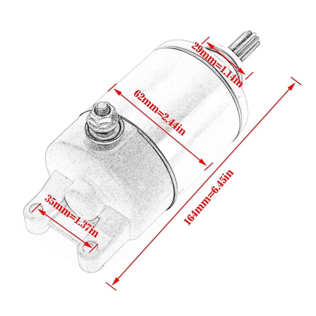Motorini D'Avviamento Per Suzuki GSXR750 GSXR600 GSX-R GSXR 750 600 GSR400 GSR600 GSR 400 600 DR250R DR-Z250 DRZ250 DRZ 250 1996-2007 2008 2009 2010 Motorino Avviamento Avviamento Motore