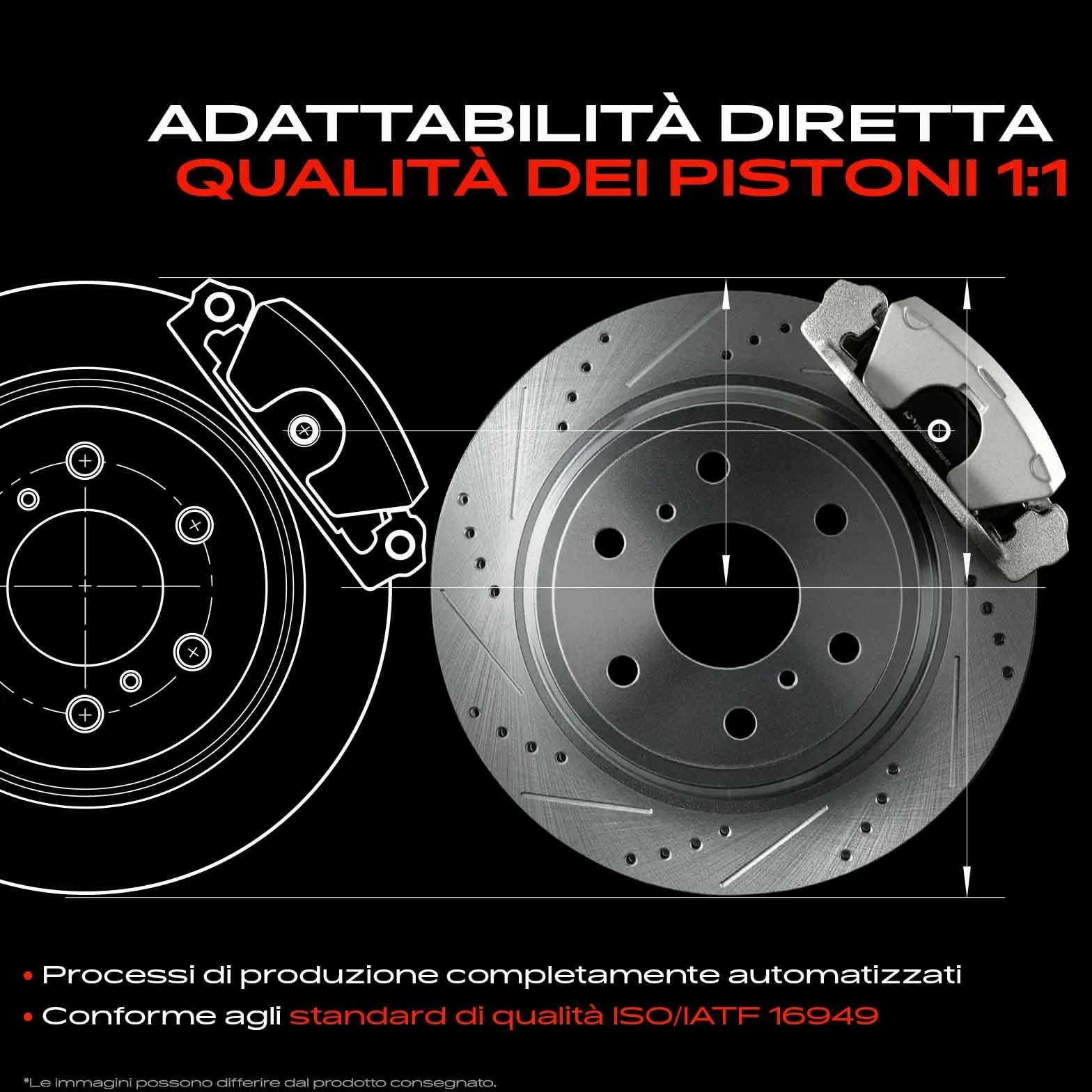 Frankberg Pinza Freno Pinza del Freno Posteriore Sinistra Alluminio Compatibile con C4 Coupé C4 I C4 II C4 DS4 DS4/DS4 307 307 Break 307 CC 307 SW 308 CC 308 I 308 SW I 308 SW Replace# 343002