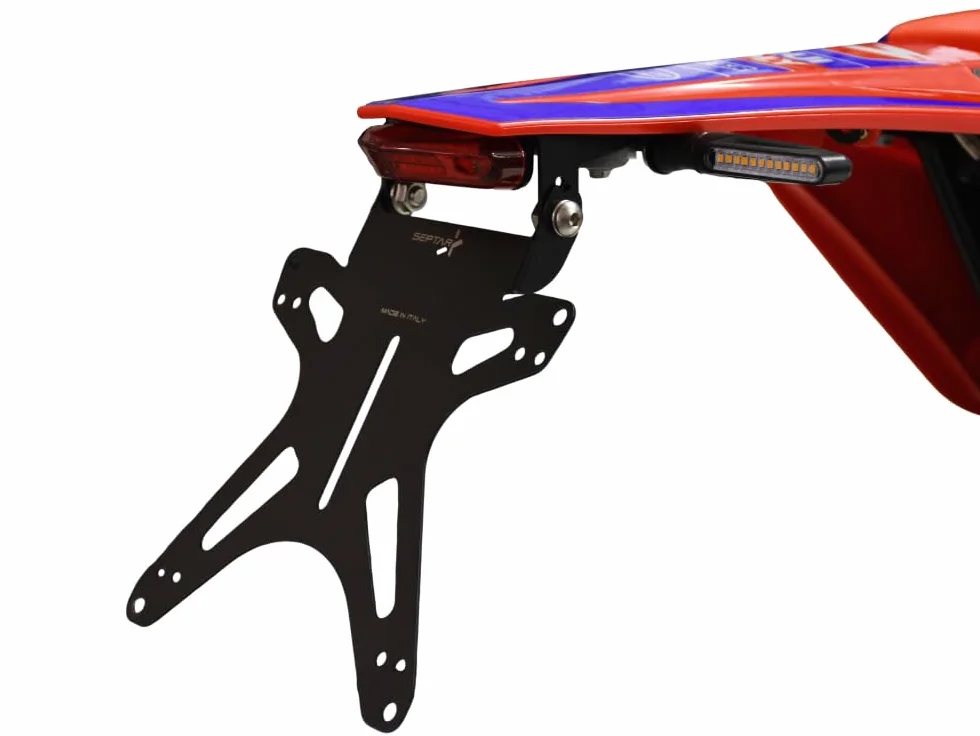 PORTATARGA SPORTIVO REGOLABILE compatibile con BETA MOTARD/ENDURO RR 125 (4T) 2021-2026 | SEPTAR