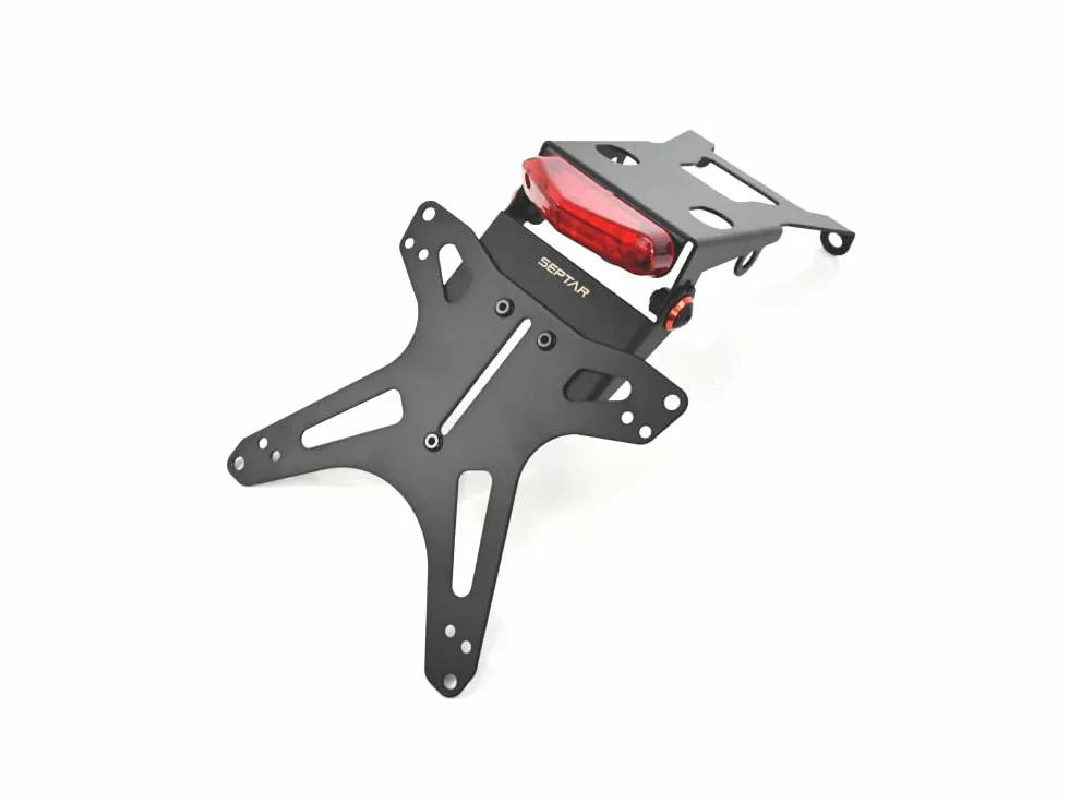 PORTATARGA SPORTIVO REGOLABILE compatibile con BETA MOTARD/ENDURO RR 125 (4T) 2021-2026 | SEPTAR