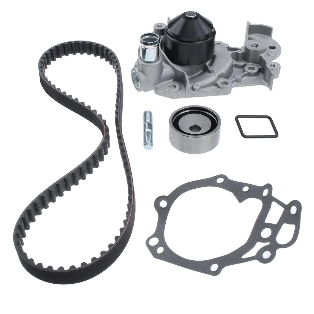 Frankberg Kit cinghia dentata Set cinghia dentata Compatibile con Twingo II CN0 1.2 Twingo I C06 1.2 KuFino atar Furgone X76 1.2 Kangoo KC0/1 1.2 Kangoo Express FC0/1 1.2 VKMS060102,K+15454XS-2