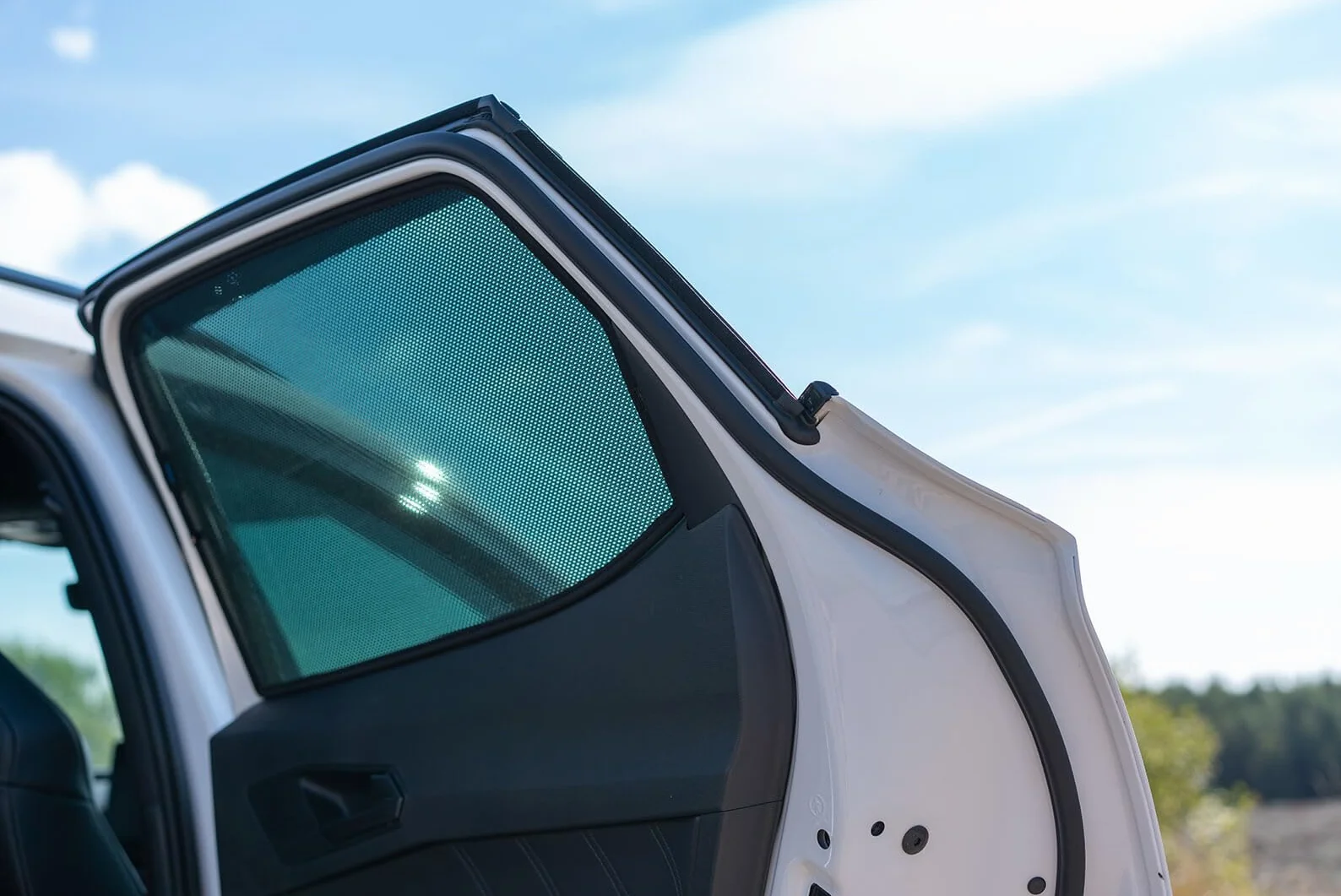 Set di Car Shades (Porte Laterali Posteriori) Compatibile con Cupra Formentor 2020- (2-Parti) Tendine Parasole su Misura