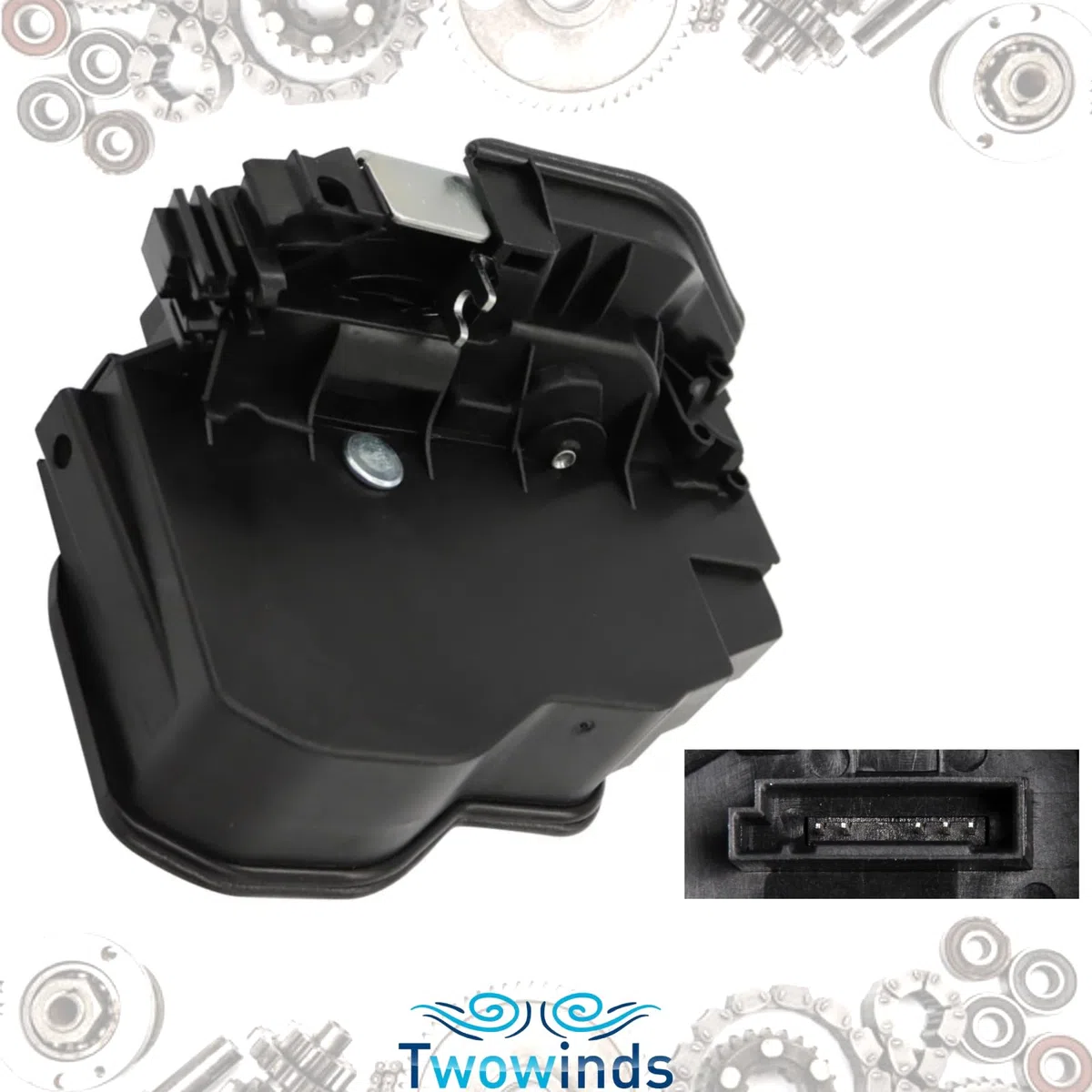 Twowinds - Motor Serratura 51217202146 Compatibile con BMW E61 E87 E90 E91 E91 E81 X6 X5 X3 X1 - Porta Anteriore Destra (lato passeggero) - Attuatore - Sistema Chiusura Centralizzata