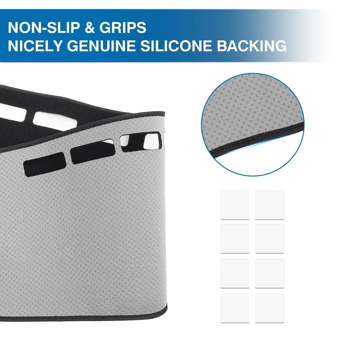 KUST Copertura per cruscotto nera per Kia Sportage (ibrida)/NQ5 2023 2024 2025, copertura per cruscotto in poliestere, antiscivolo, copertura per la console centrale, accessori interni per Kia