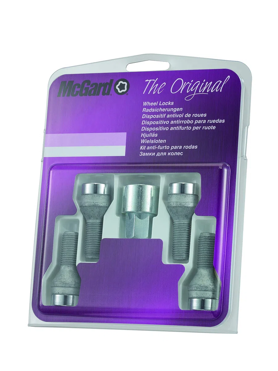 McGard 27169SU Bulloni Standard per Protezione ruota M12 x 1.25 Conico 30.5 mm Lunghezza SW19