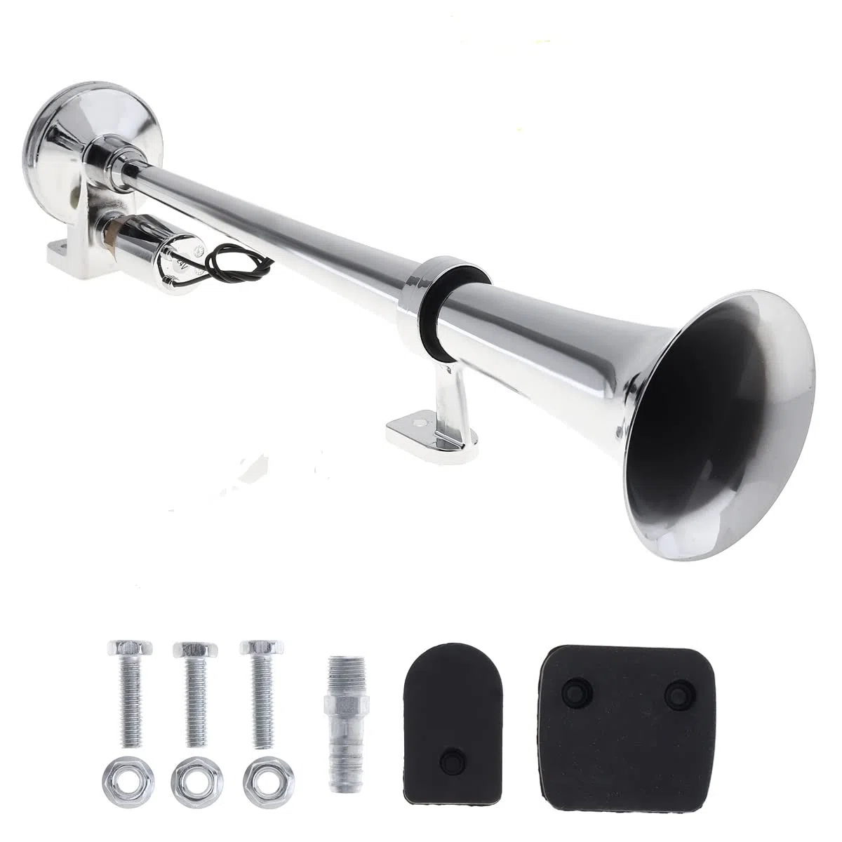 44CM/17 Inch 12V / 24V Potente tromba per clacson da 150 dB, per camion, barca, treno