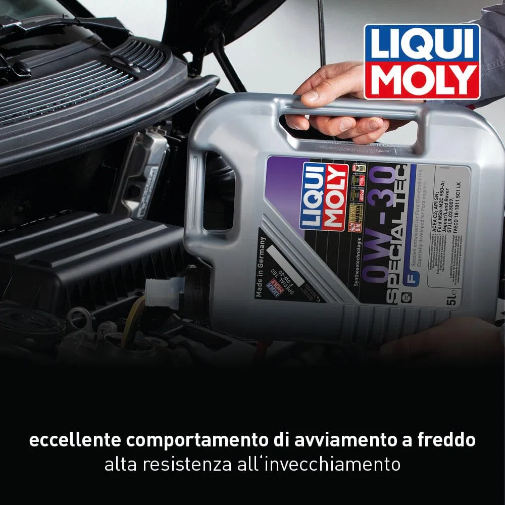 LIQUI MOLY | Special Tec F 0W-30 | 5 L | Oli motore | Tecnologia sintetica | SKU: 8903