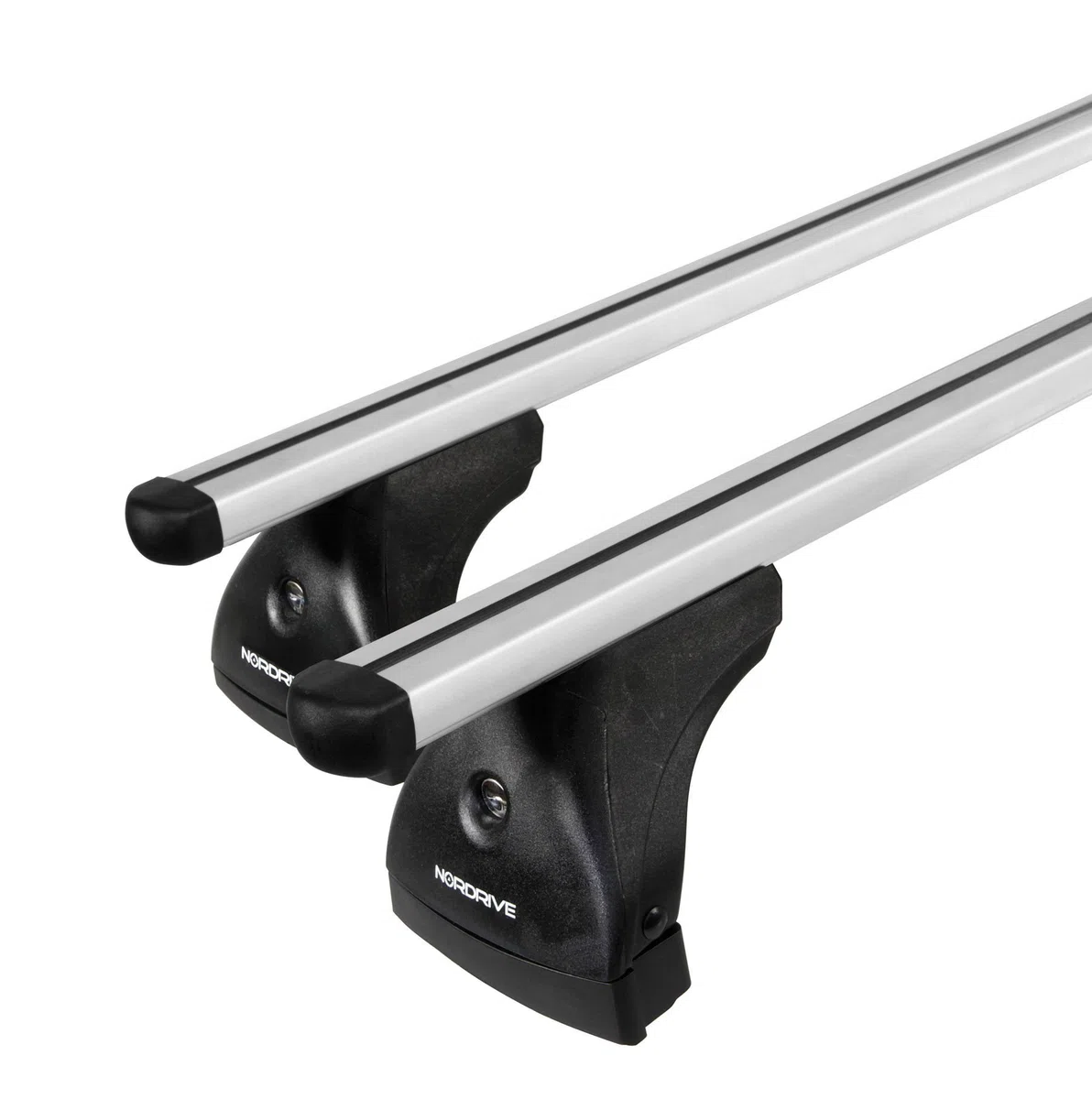 NORDRIVE N15077 Helio, Coppia Barre portatutto in Alluminio - XL - 140 cm