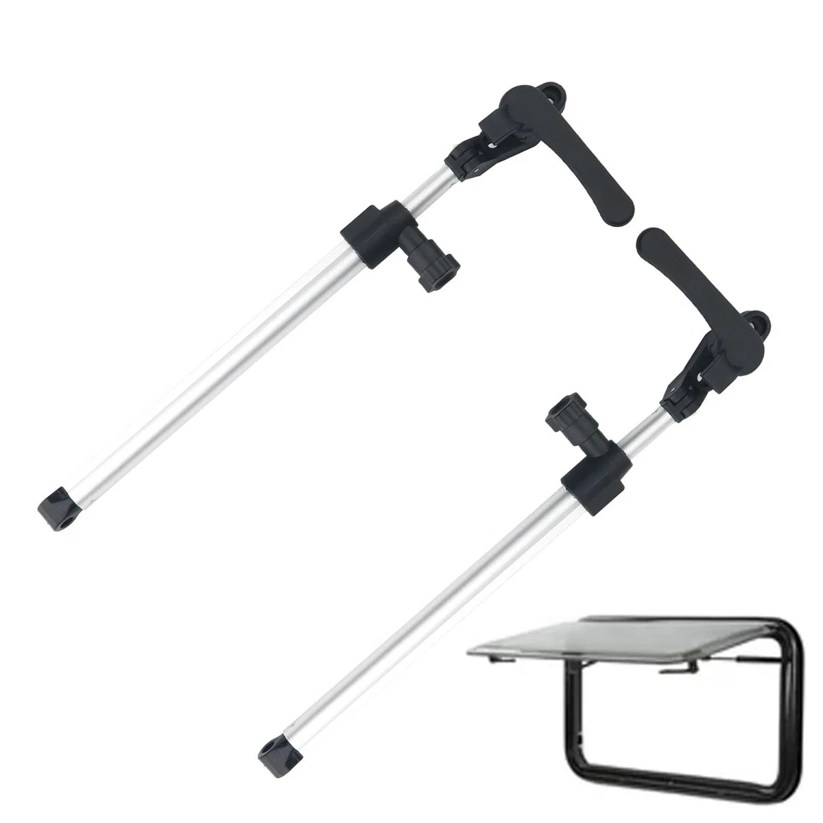 Braccetti Finestre Camper Rimorchio for Camper con Finestra in Lega di Alluminio da 305 mm-437 mm Asta Supporto Sollevamento telescopica