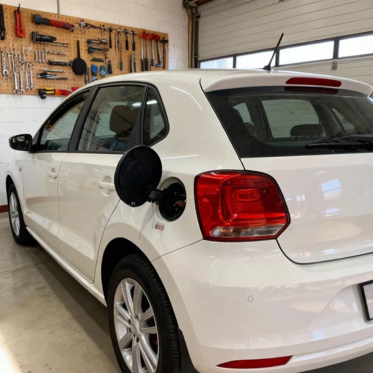Tappo Dello Sportello Del Serbatoio Del Carburante, Sportello Piccolo Del Serbatoio Del Carburante Per Volkswagen Polo 2011-2018, 6R0809857D