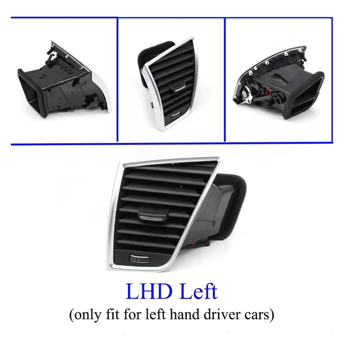 Bocchetta Aria Condizionata Per Q5 2009 2010 2011-2018 LHD Cruscotto Anteriore Centro Sinistra Destra AC Air Vent Griglia Uscita Assemblea Ricambio 8R1820901 8R1820951 Auto Presa D'Aria(-LHD 3PCS)