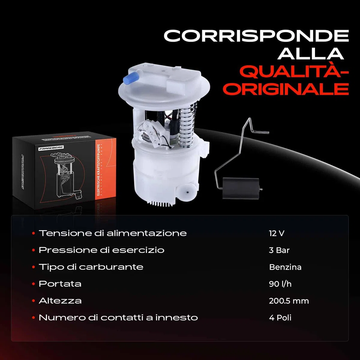 Pompa Carburante Benzina per Clio II BB CB Clio II Box SB0/1/2 2001-2005 Benzina 8200057324