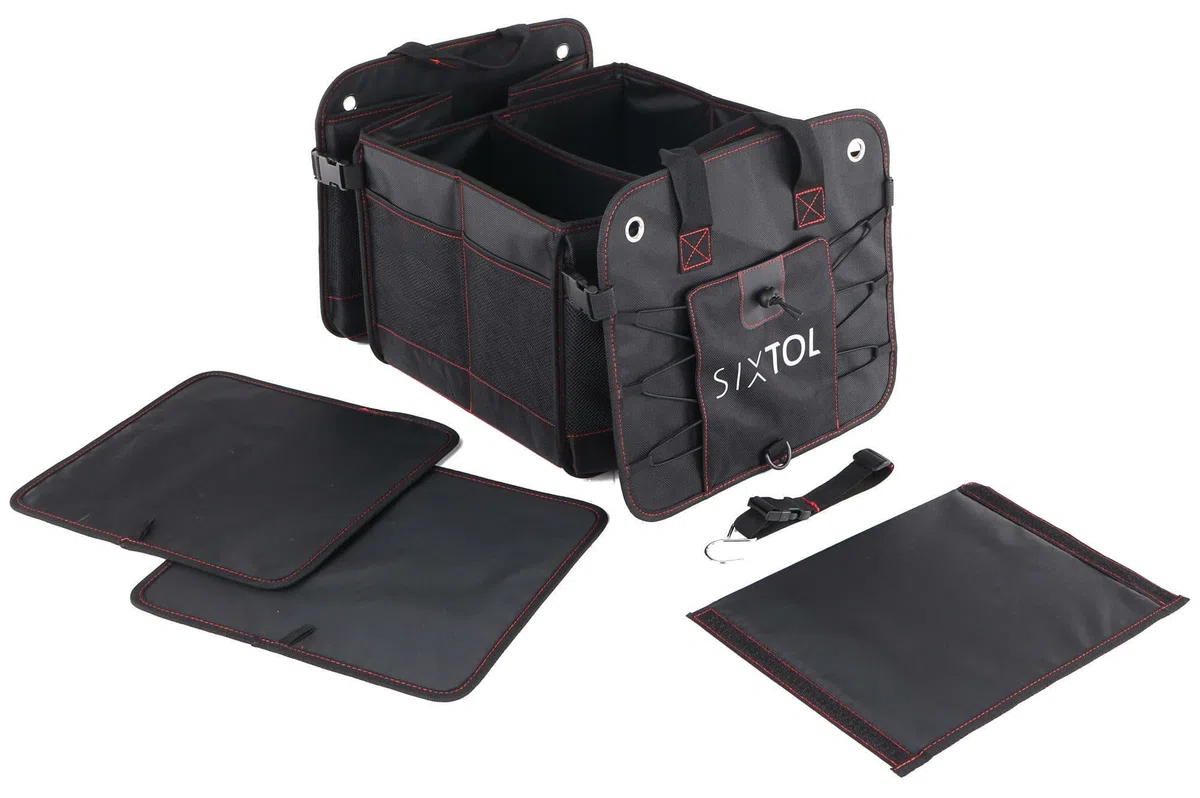 CAR COMPACT 19 PRO Organizer per bagagliaio, 19 scomparti, pieghevole, per bagagliaio, pieghevole, con scomparti