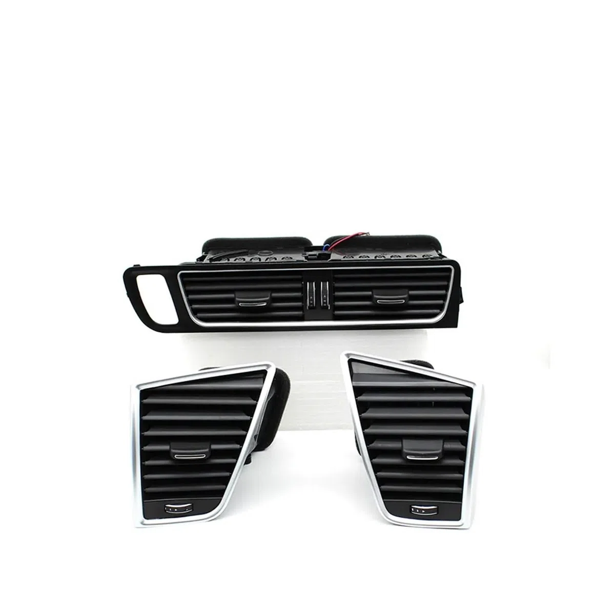 Bocchetta Aria Condizionata Per Q5 2009 2010 2011-2018 LHD Cruscotto Anteriore Centro Sinistra Destra AC Air Vent Griglia Uscita Assemblea Ricambio 8R1820901 8R1820951 Auto Presa D'Aria(-LHD 3PCS)