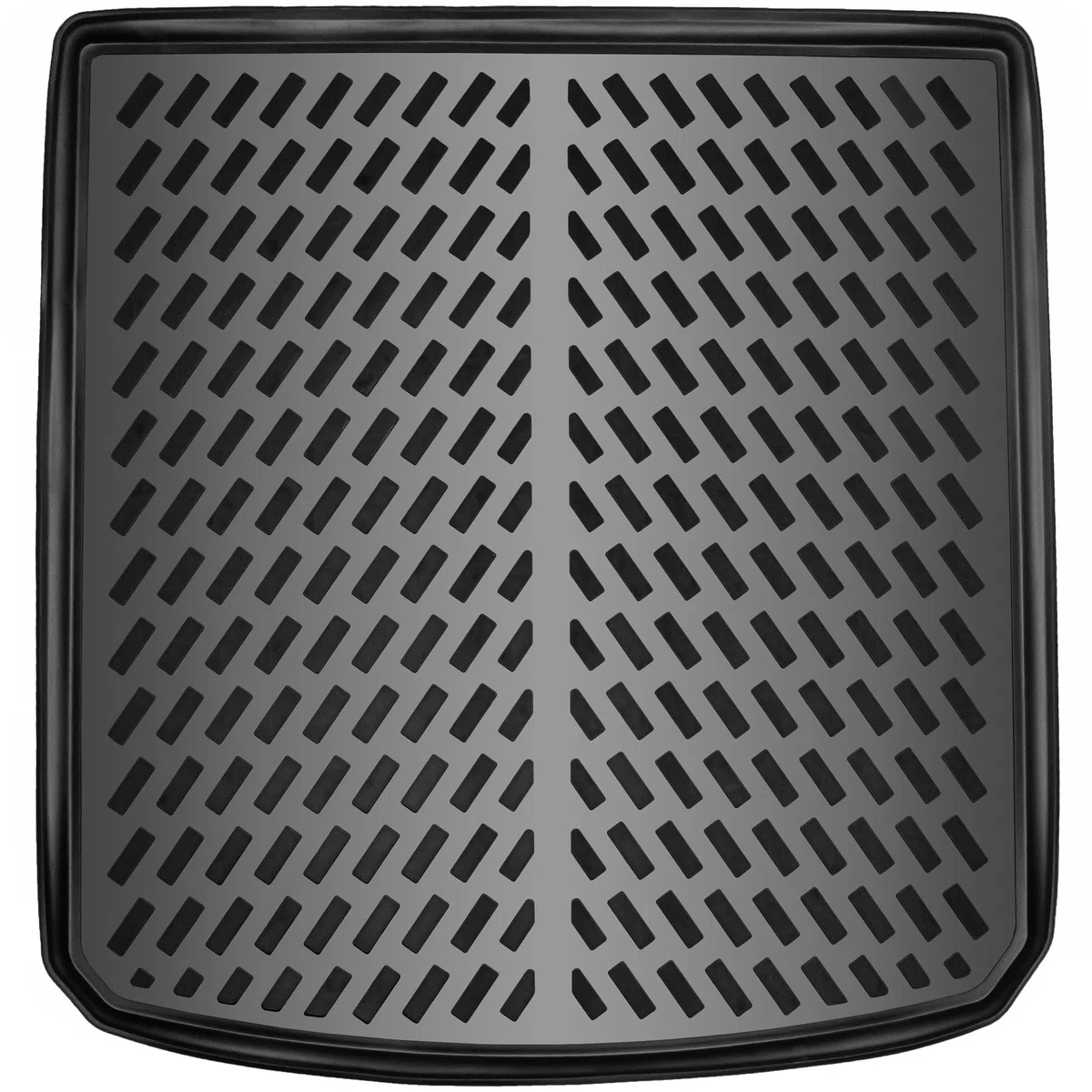 ELMASLINE 3D Vasca Auto Baule per Skoda Octavia 4 (IV) 2021-2026 Station Wagon (Combi) | Vasca per il bagagliaio | Bordo extra Alto