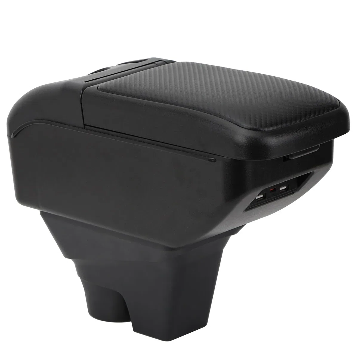 Auto Braccioli Compatible with Citroen C3 MK3 2016-2024 Braccioli Poggiabraccio con Vano Portaoggetti Console Centrale
