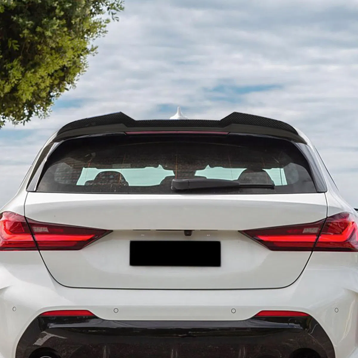 Spoiler posteriore per bagagliaio Lip Wing per BMW Serie 1 F40 M Sport 2019-2024