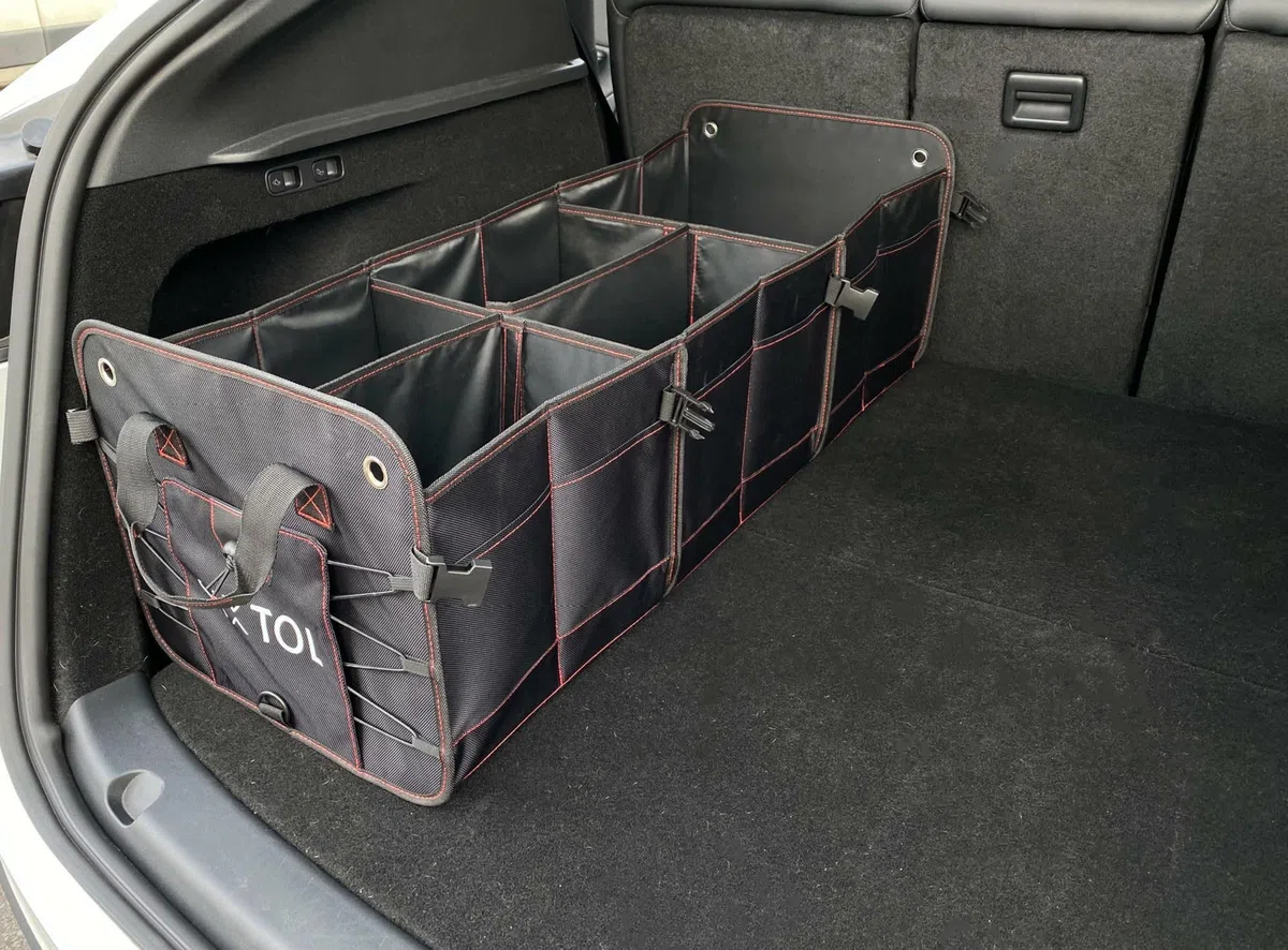 CAR COMPACT 19 PRO Organizer per bagagliaio, 19 scomparti, pieghevole, per bagagliaio, pieghevole, con scomparti