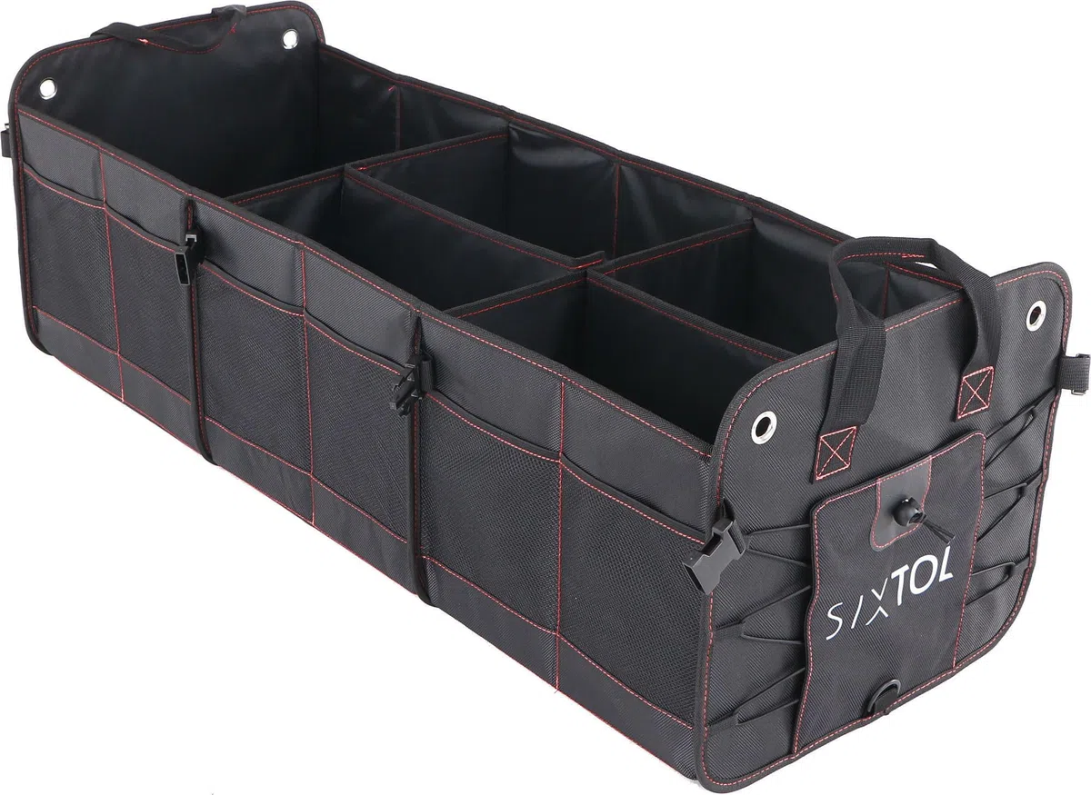 CAR COMPACT 19 PRO Organizer per bagagliaio, 19 scomparti, pieghevole, per bagagliaio, pieghevole, con scomparti
